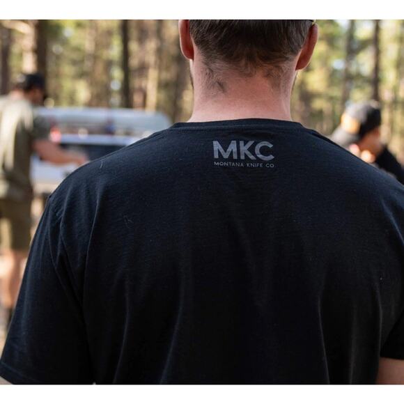 Lot Of 2 NEW Montana Knife Company T-Shirts Mens Medium Bone Black Short Sleeve - Picture 11 of 11